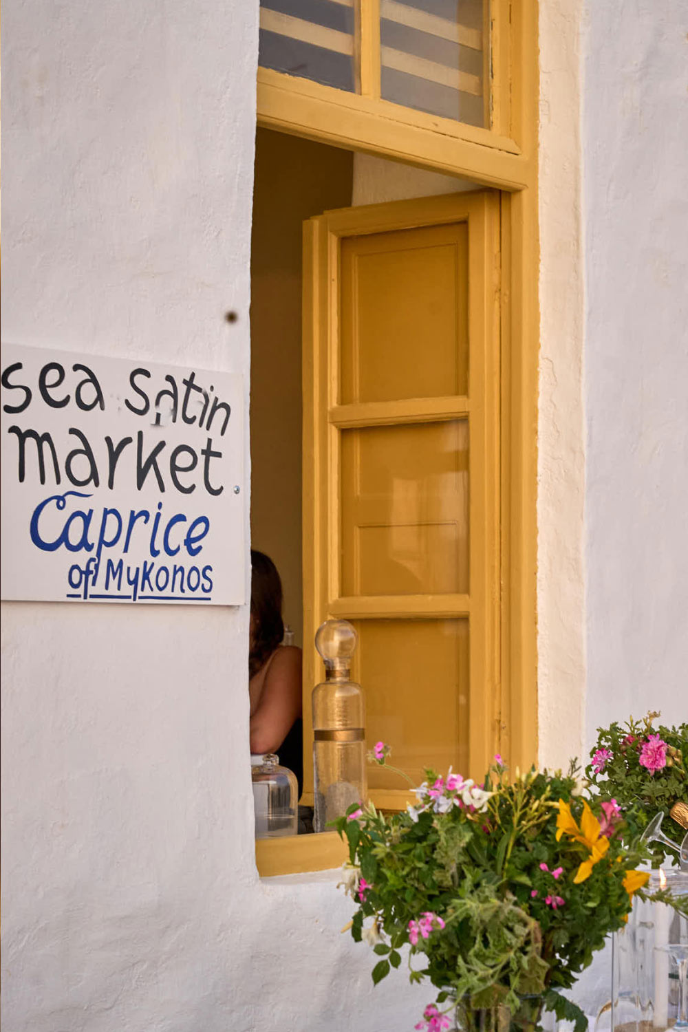 Sea Satin Market by Caprice Mykonos