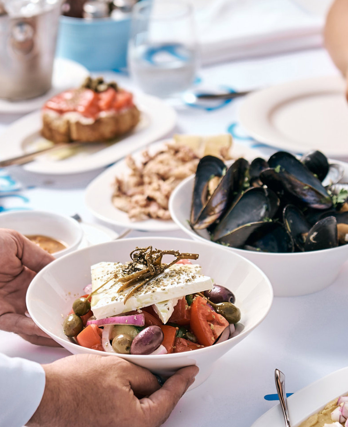 Sea Satin Market by Caprice Mykonos